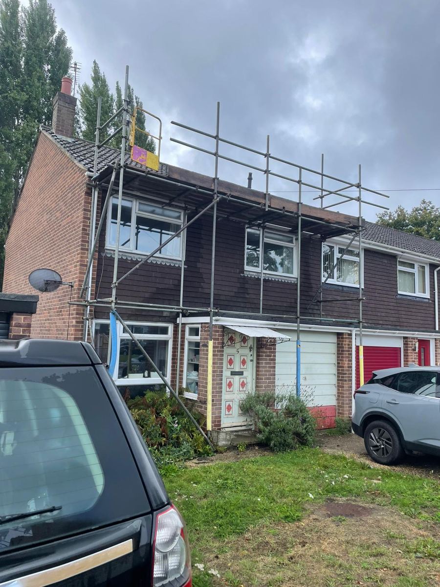 Seaside Roofing recent roofing job in West Sussex