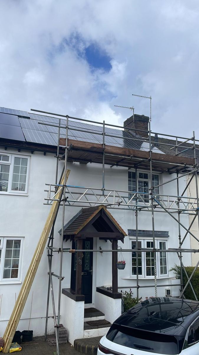 Seaside Roofing recent roofing job in West Sussex