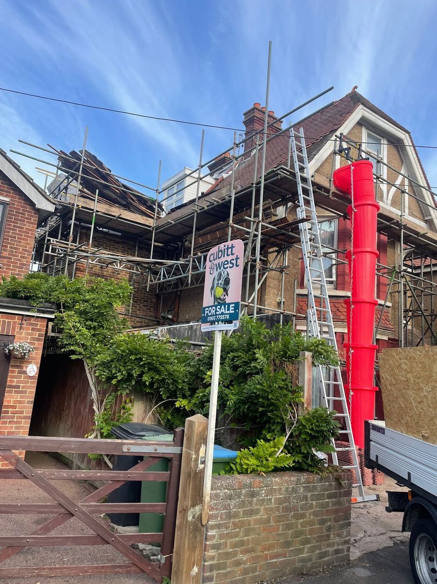 Seaside Roofing recent roofing job in West Sussex
