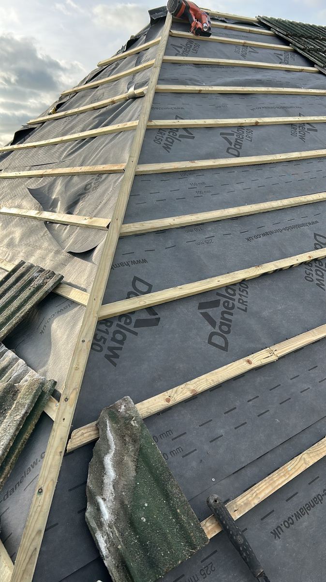 Seaside Roofing recent roofing job in West Sussex