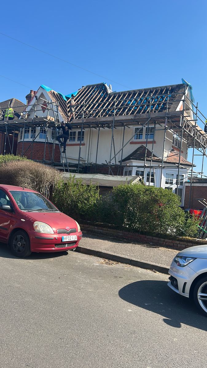 Seaside Roofing recent roofing job in West Sussex