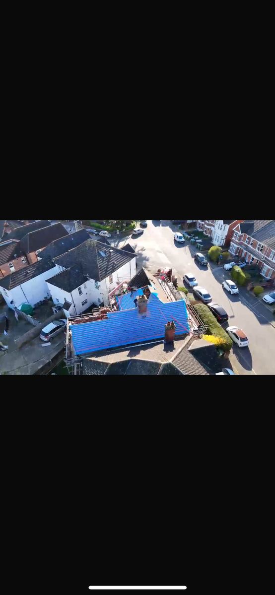 Seaside Roofing recent roofing job in West Sussex