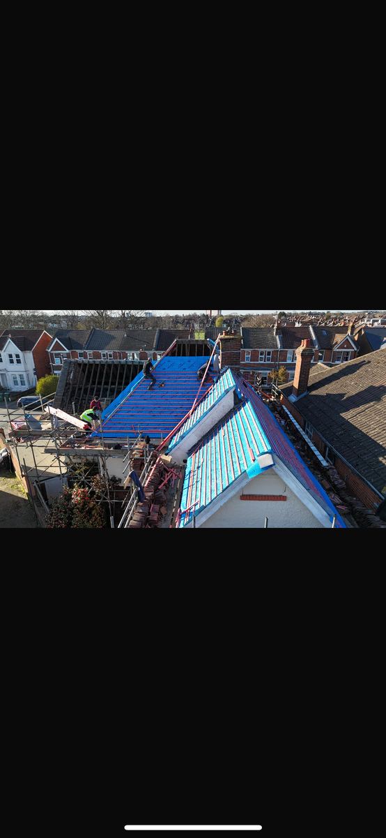 Seaside Roofing recent roofing job in West Sussex