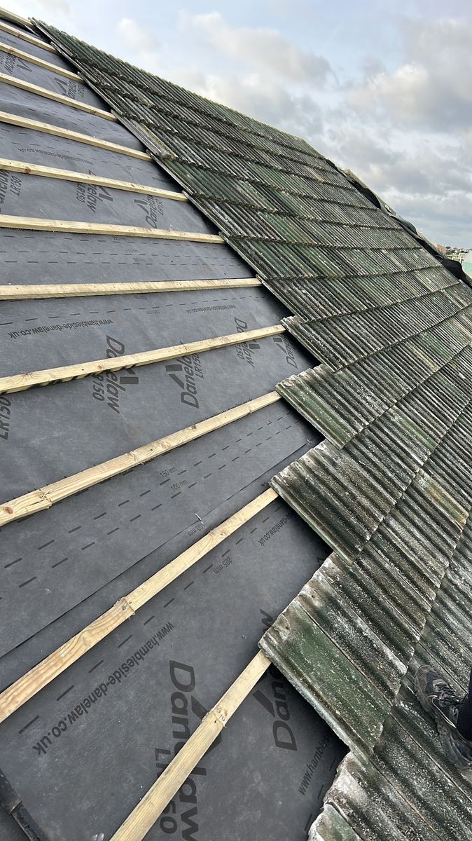 Seaside Roofing recent roofing job in West Sussex