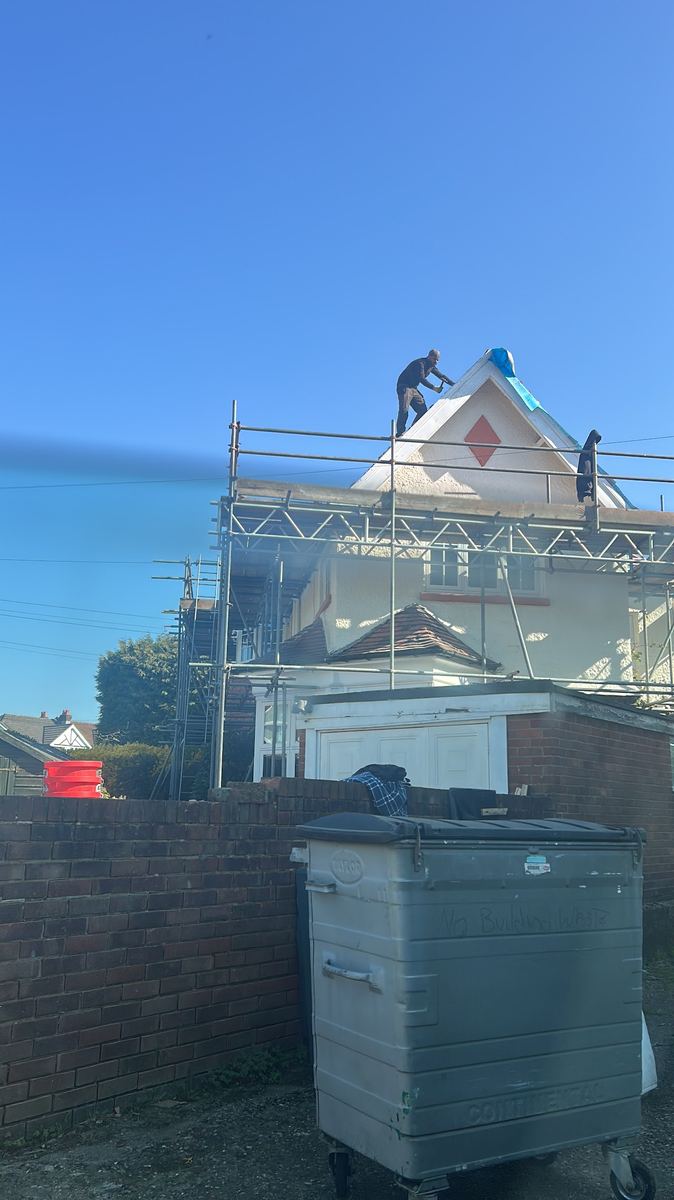 Seaside Roofing recent roofing job in West Sussex